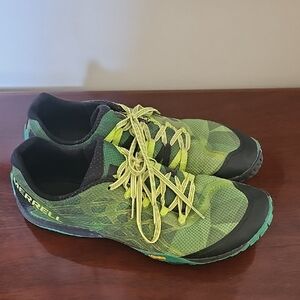 Merrell Green and Black Athletic Shoes